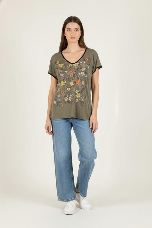 Tee-shirt Vert - Taille XXL/44