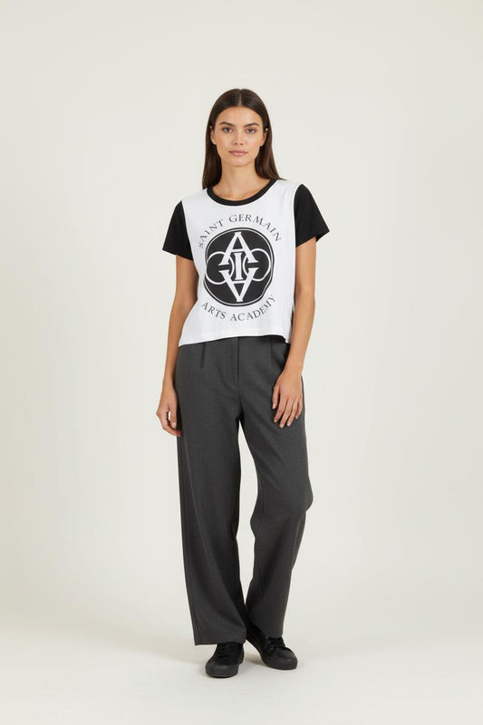 Tee-shirt Noir et Blanc - Taille S/36