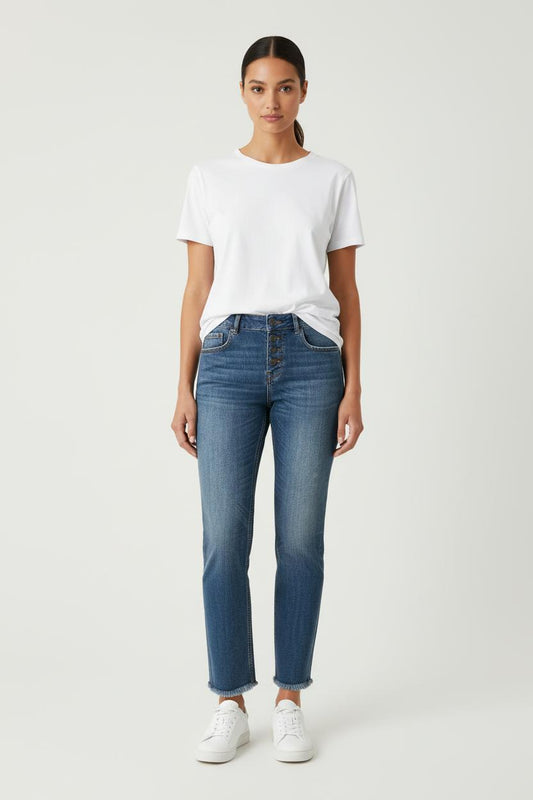 Jean Droit Bleu - Taille S/36