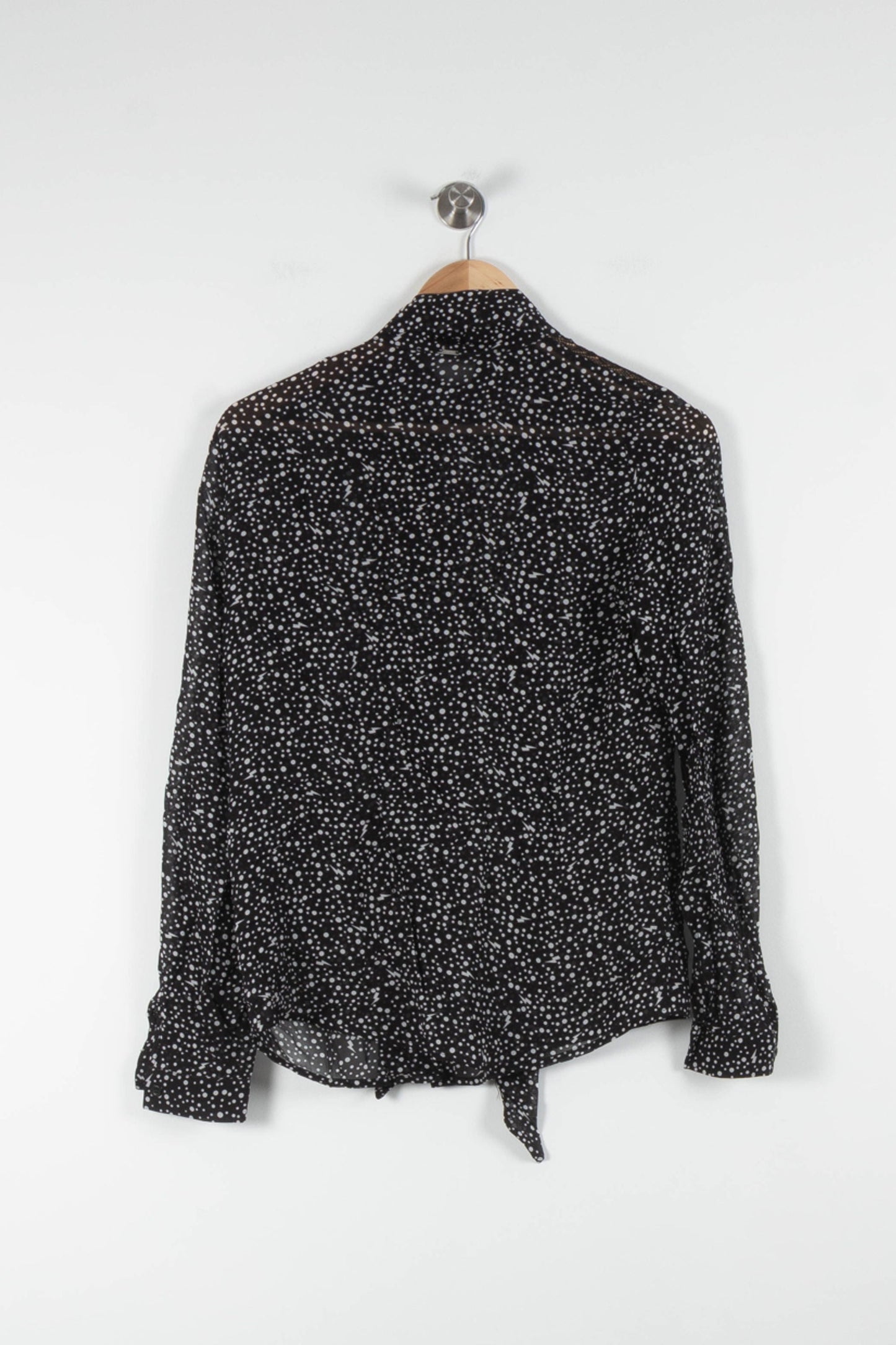 Blouse Noire et Blanche - Taille S/36