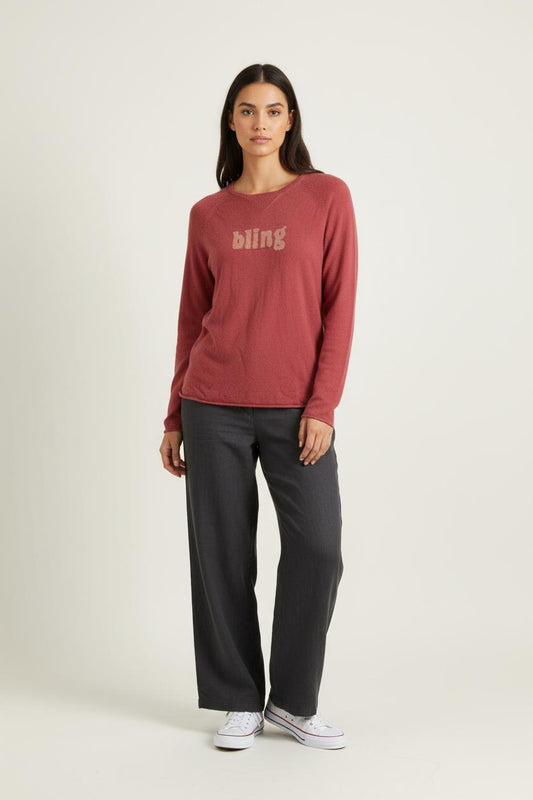 Sweat-shirt rose - Taille S/36