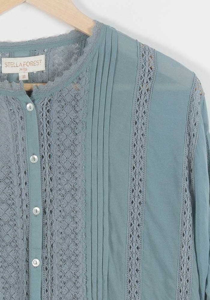 Blouse Bleue - Taille M/38