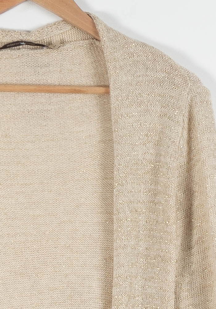 Cardigan Beige - Taille S/36