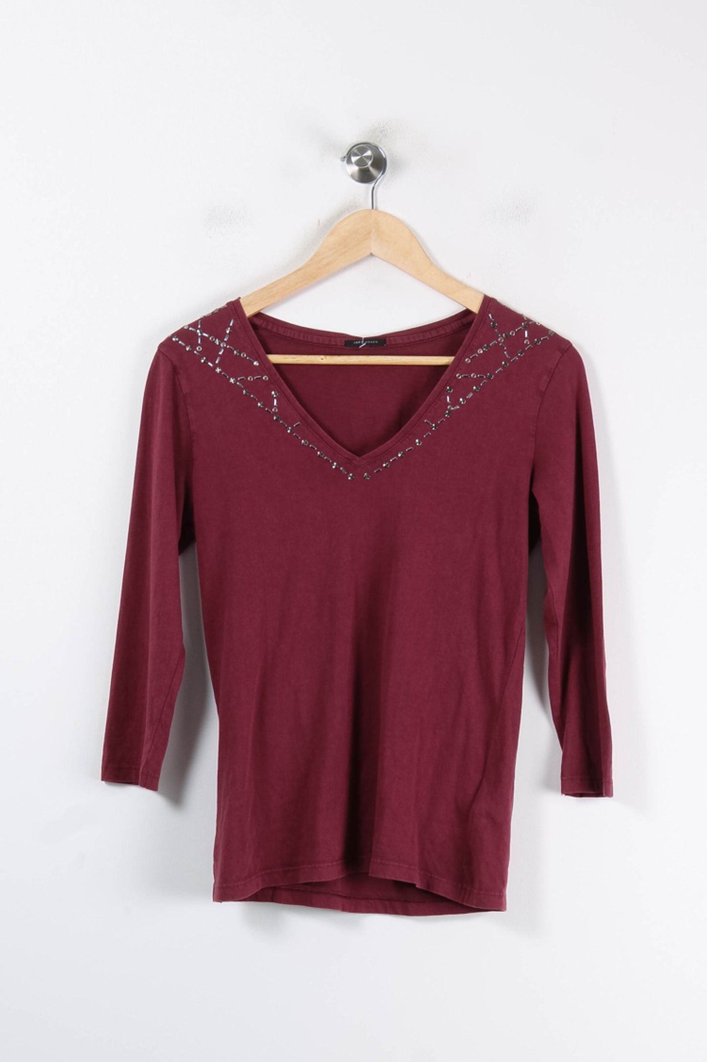Tee-shirt Manches Longues Violet - Taille S/36