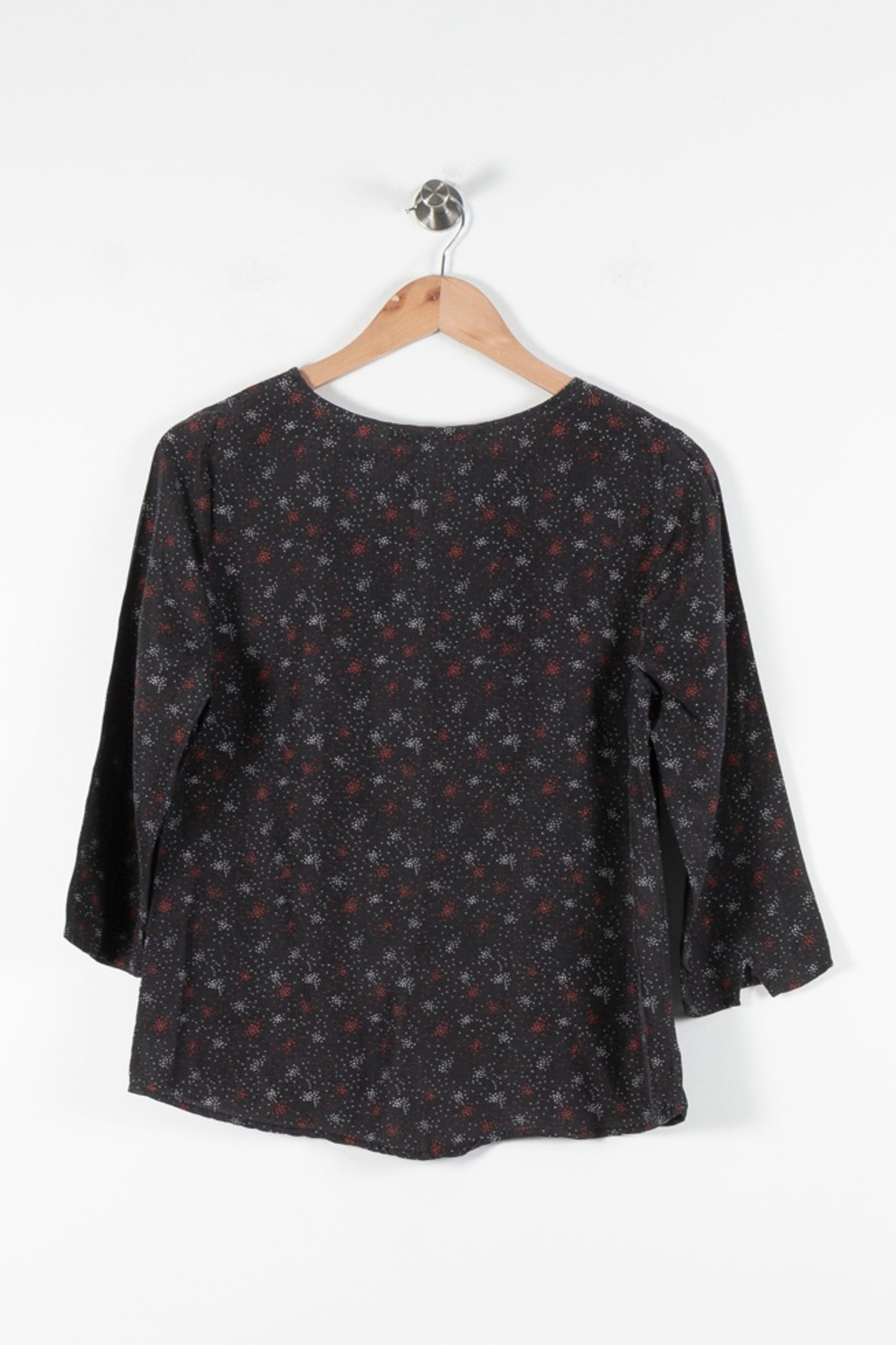 Blouse Noire et Rouge - Taille S/36