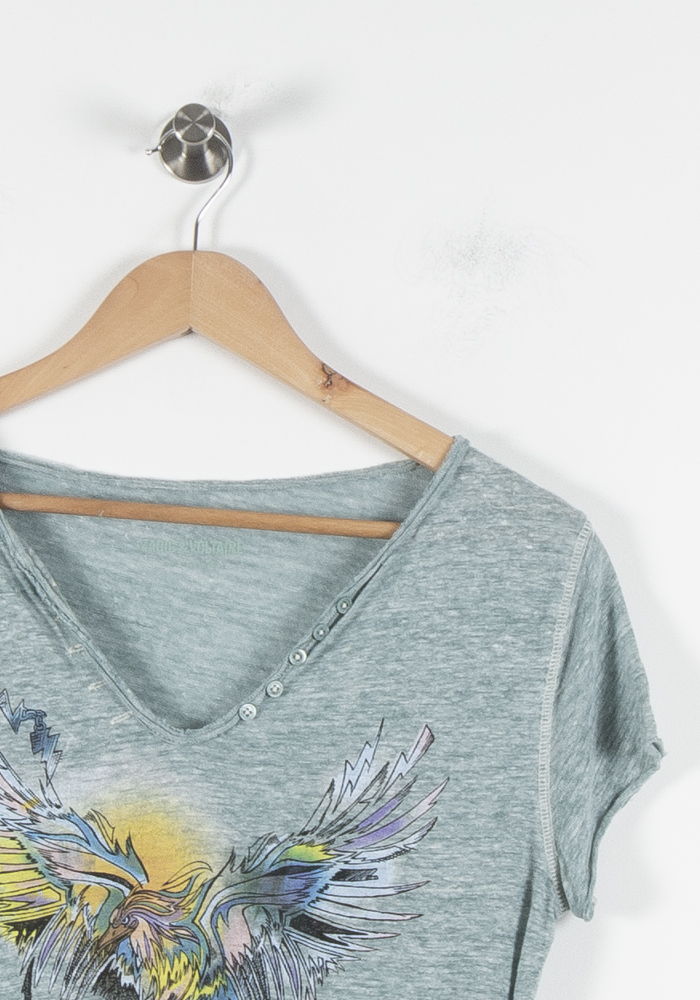 Tee-shirt Bleu - Taille S/36