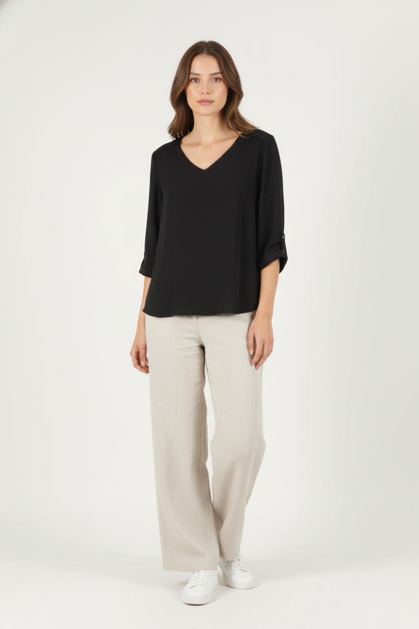 Blouse noire - Taille L/40