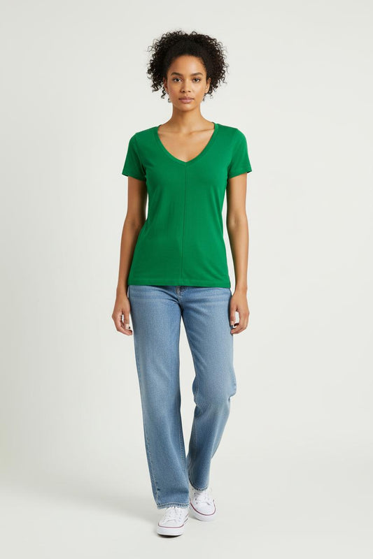 Tee-shirt Vert - Taille XS/34