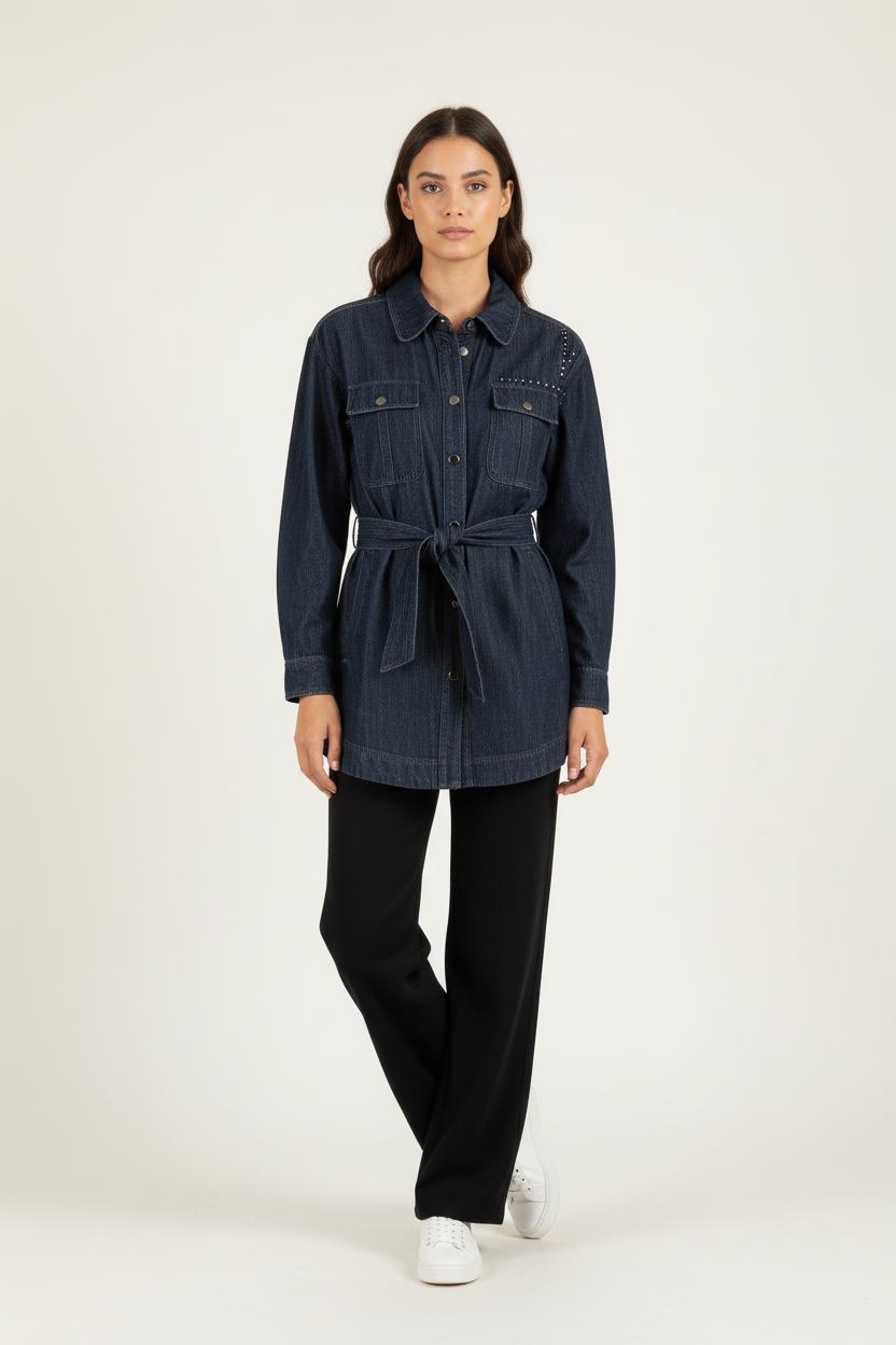 Gilet et Jean Bleue - Taille XS/34