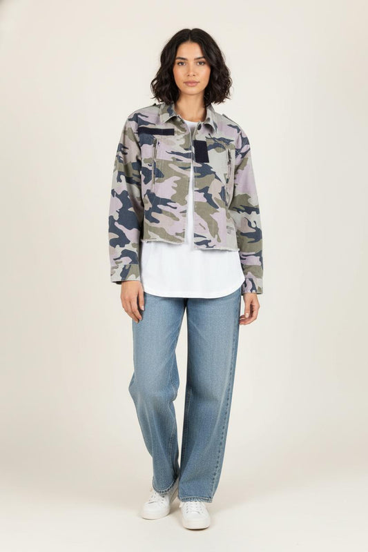 Veste Camouflage Multicolore - Taille XS/34