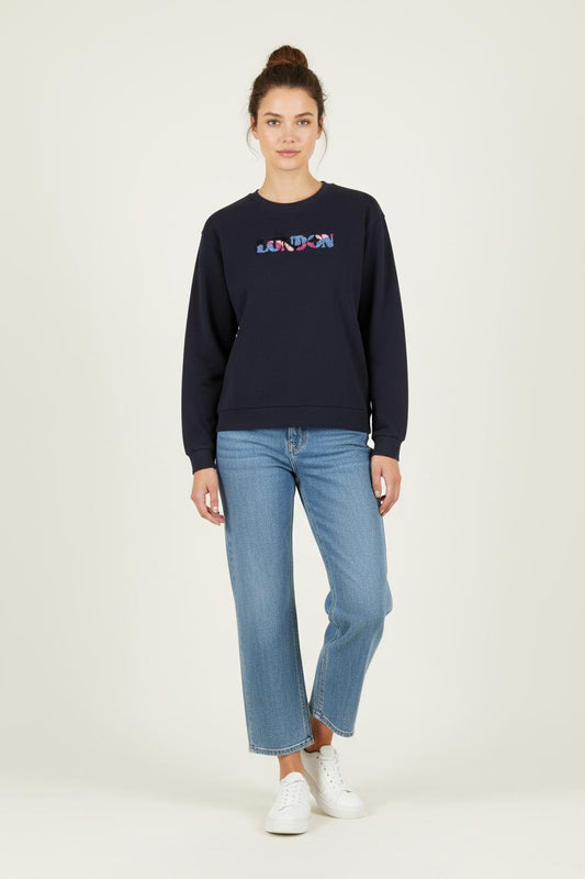 Sweat Bleu - Taille S/36