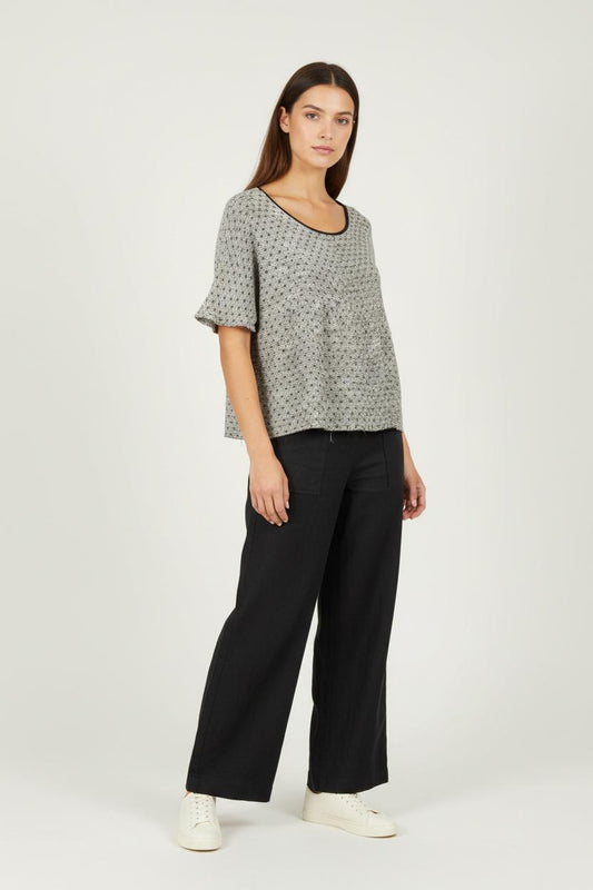 Blouse grise - Taille M/38