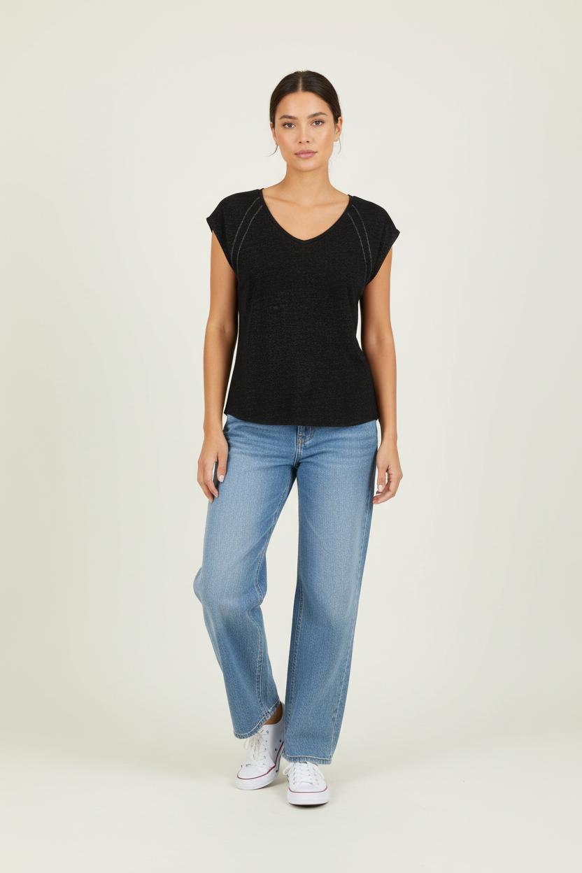Tee-shirt Noir - Taille L/40