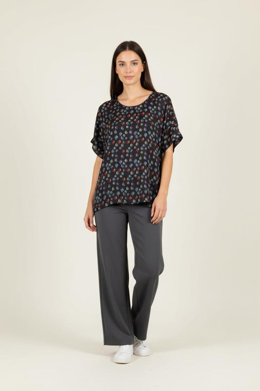 Blouse multicolore - Taille M/38