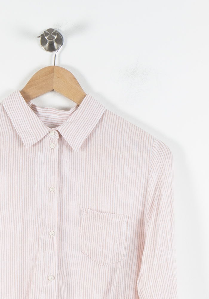 Chemise Rayée Rose et Blanche - Taille S/36