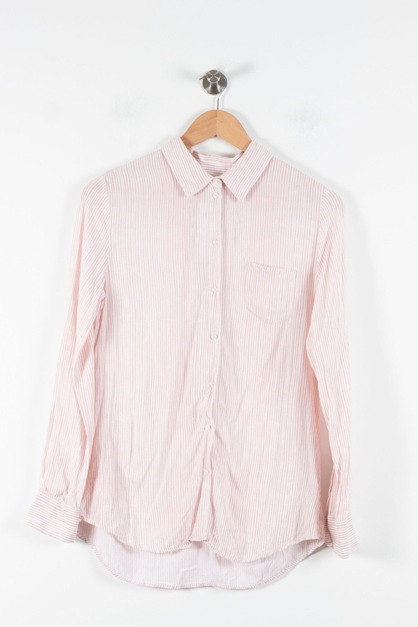 Chemise Rayée Rose et Blanche - Taille S/36