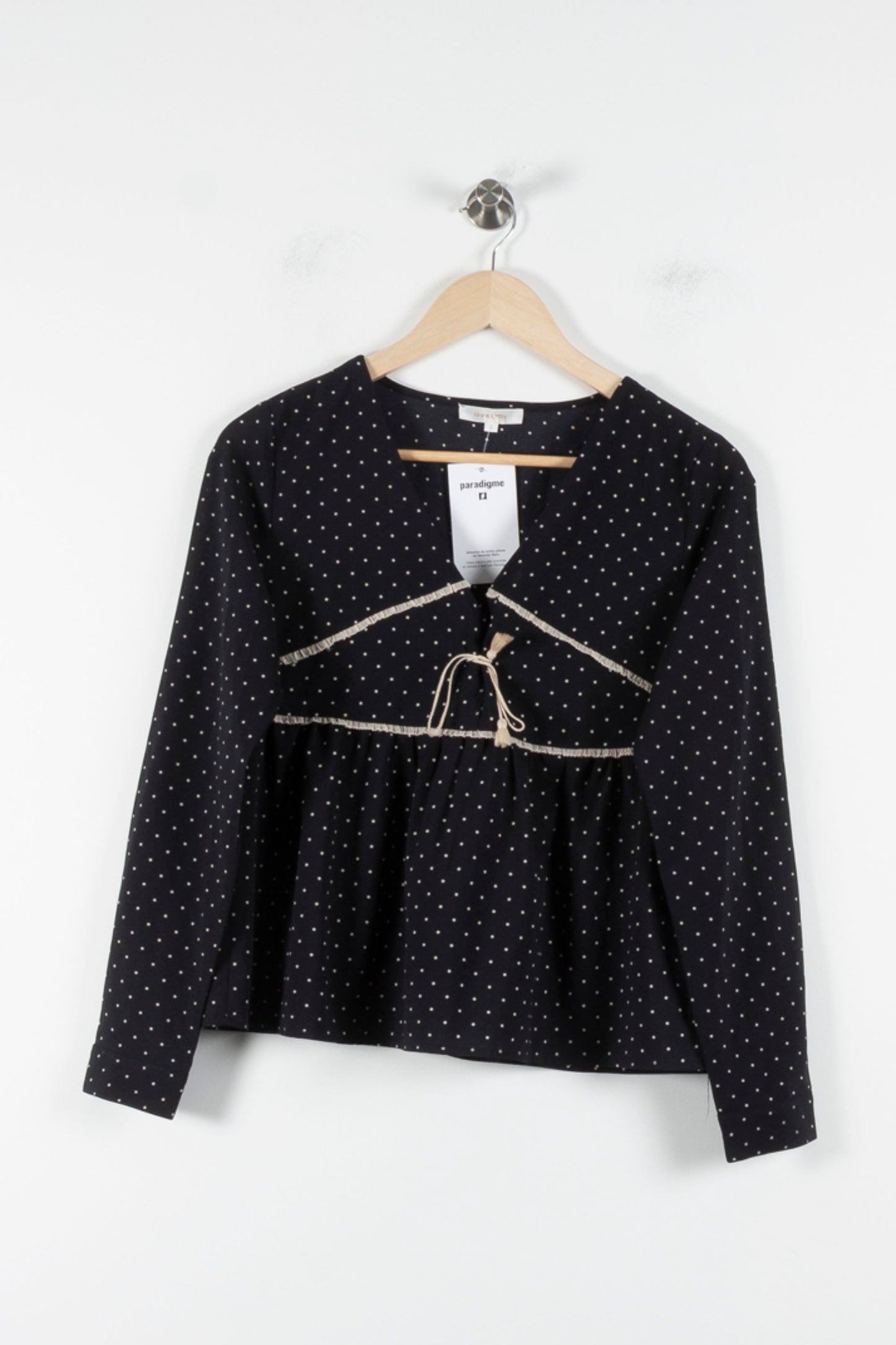 Blouse Bleu et Blanc - Taille S/36