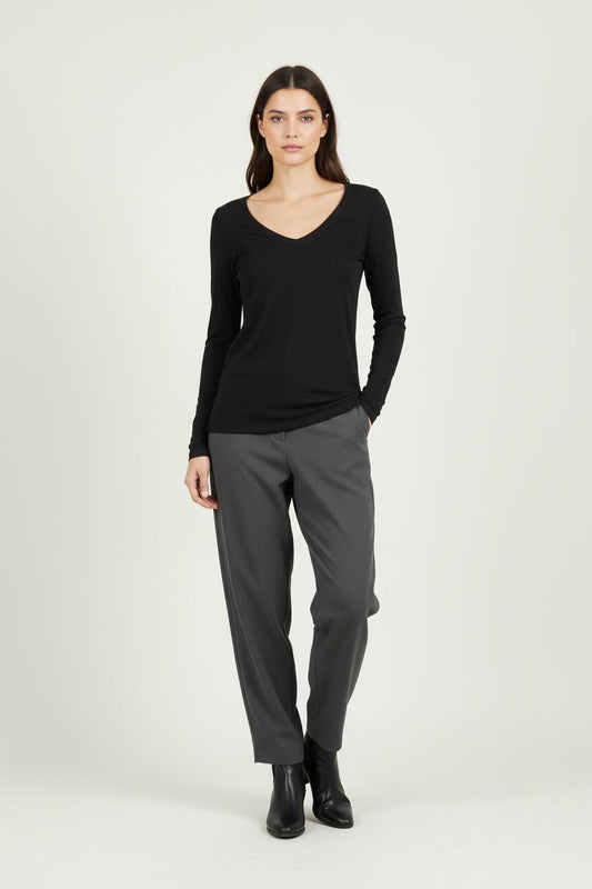 T-shirt Manches Longues Noir - Taille M/38