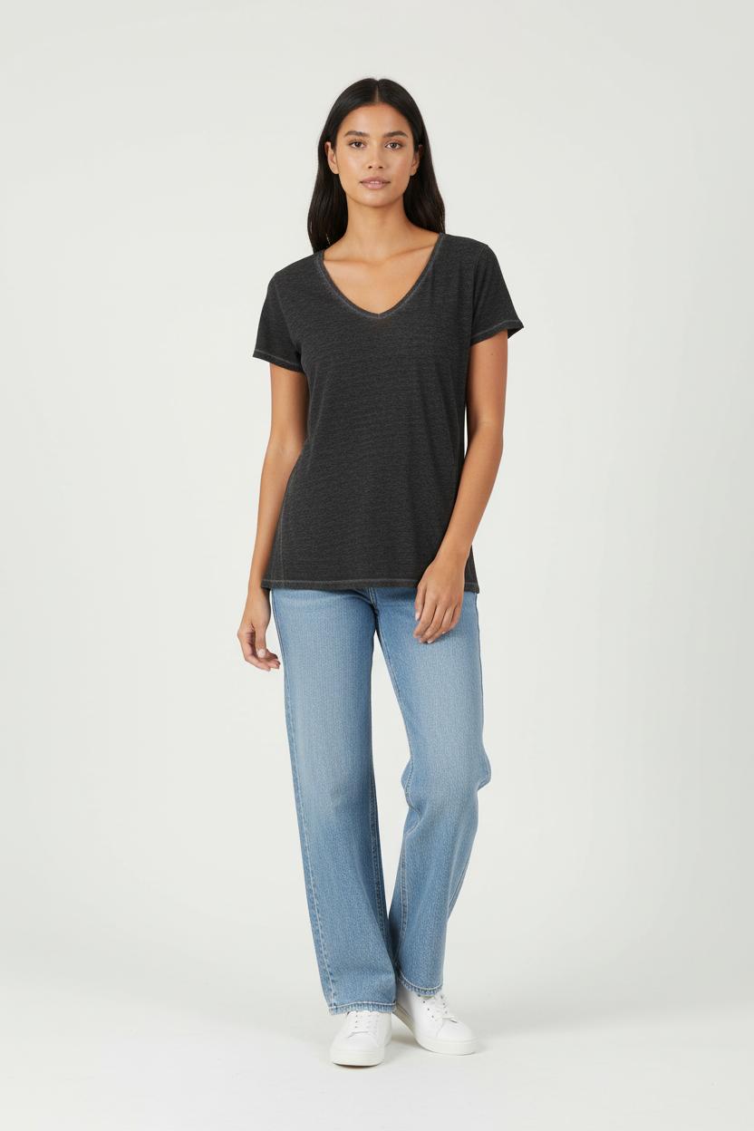 Tee-shirt Noir - Taille S/36