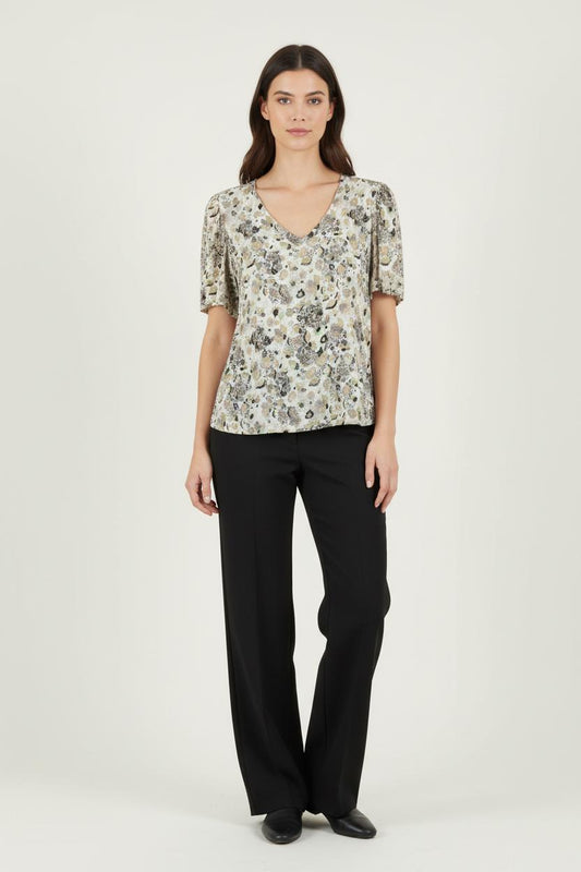 Blouse multicolore - Taille S/36