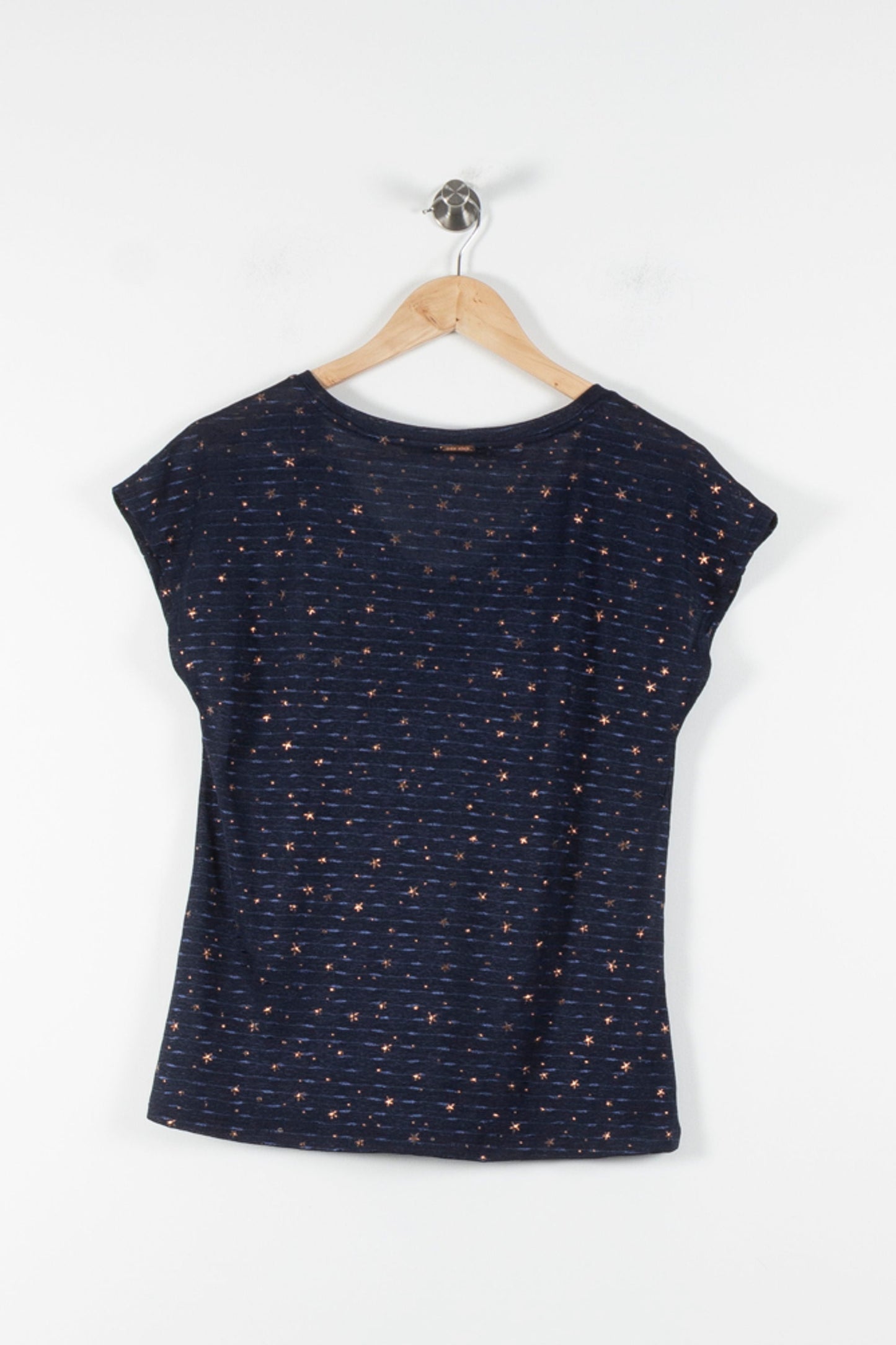 Tee-shirt Bleu et Doré - Taille M/38