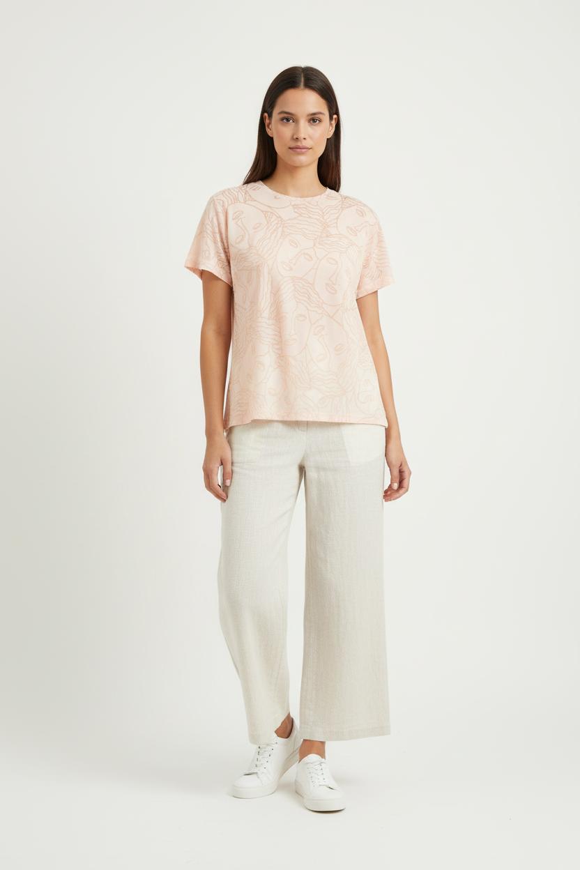 Tee-shirt Rose - Taille M/38