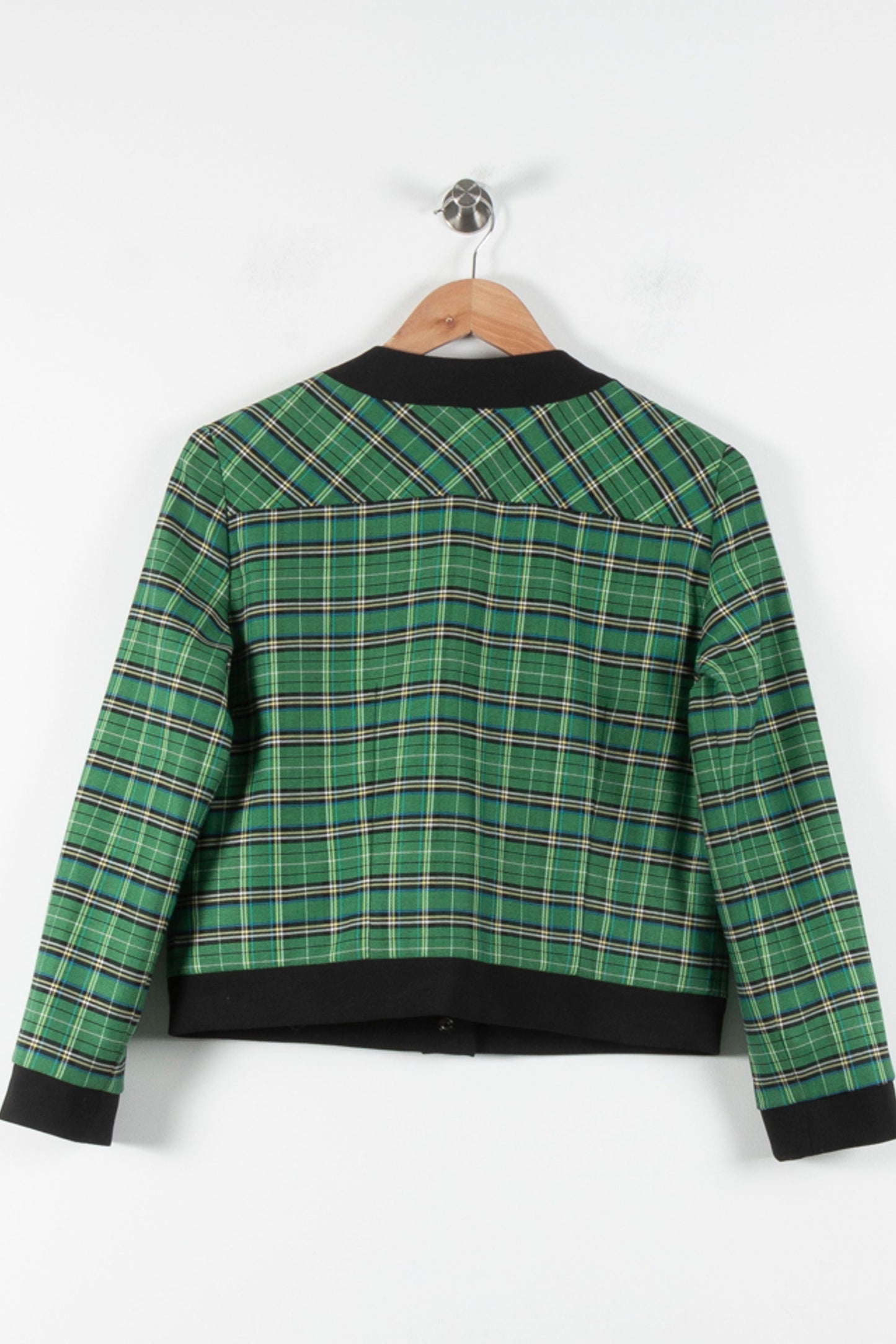 Veste Courte Verte et Noire - Taille M/38