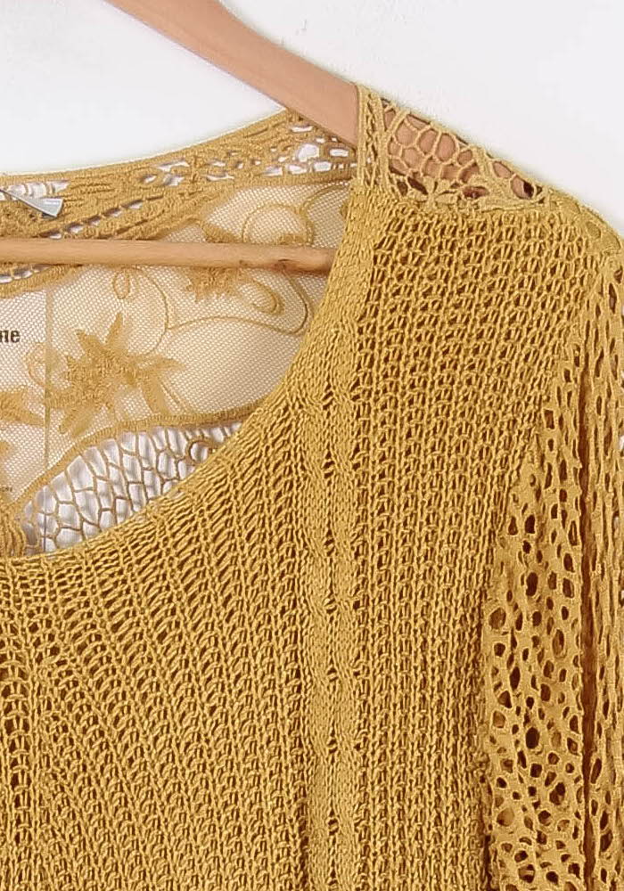 Blouse Jaune - Taille L/40