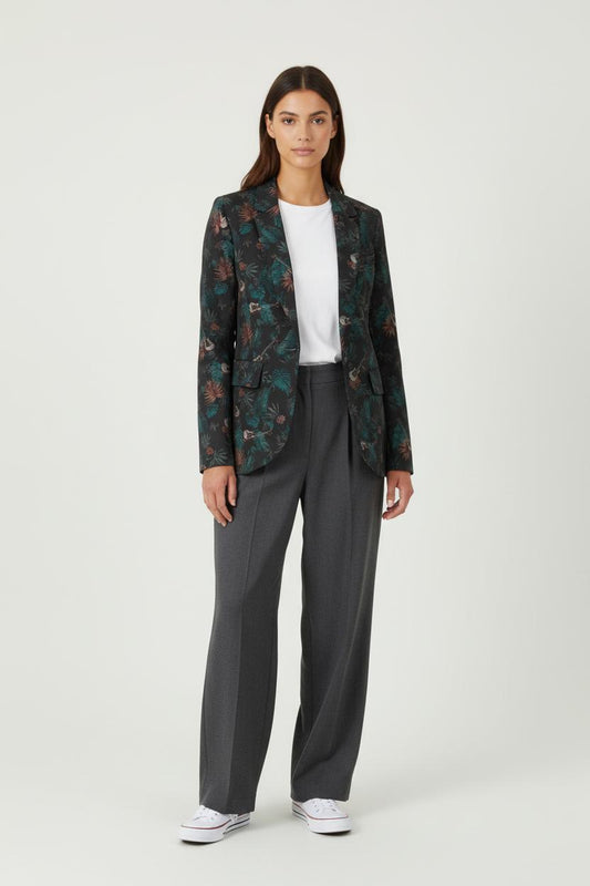 Blazer Noir et Vert - Taille M/38