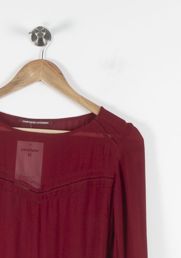 Blouse Bordeaux - Taille M/38
