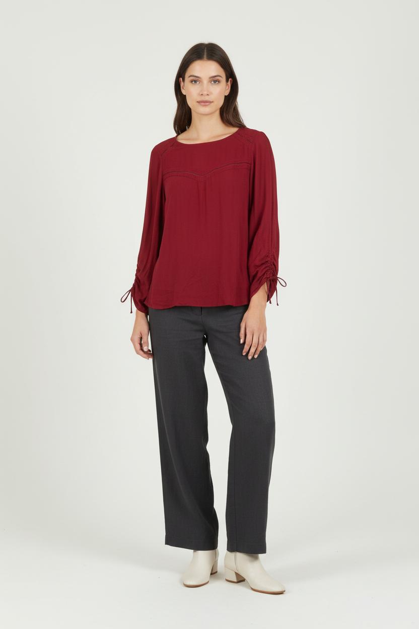 Blouse Bordeaux - Taille M/38