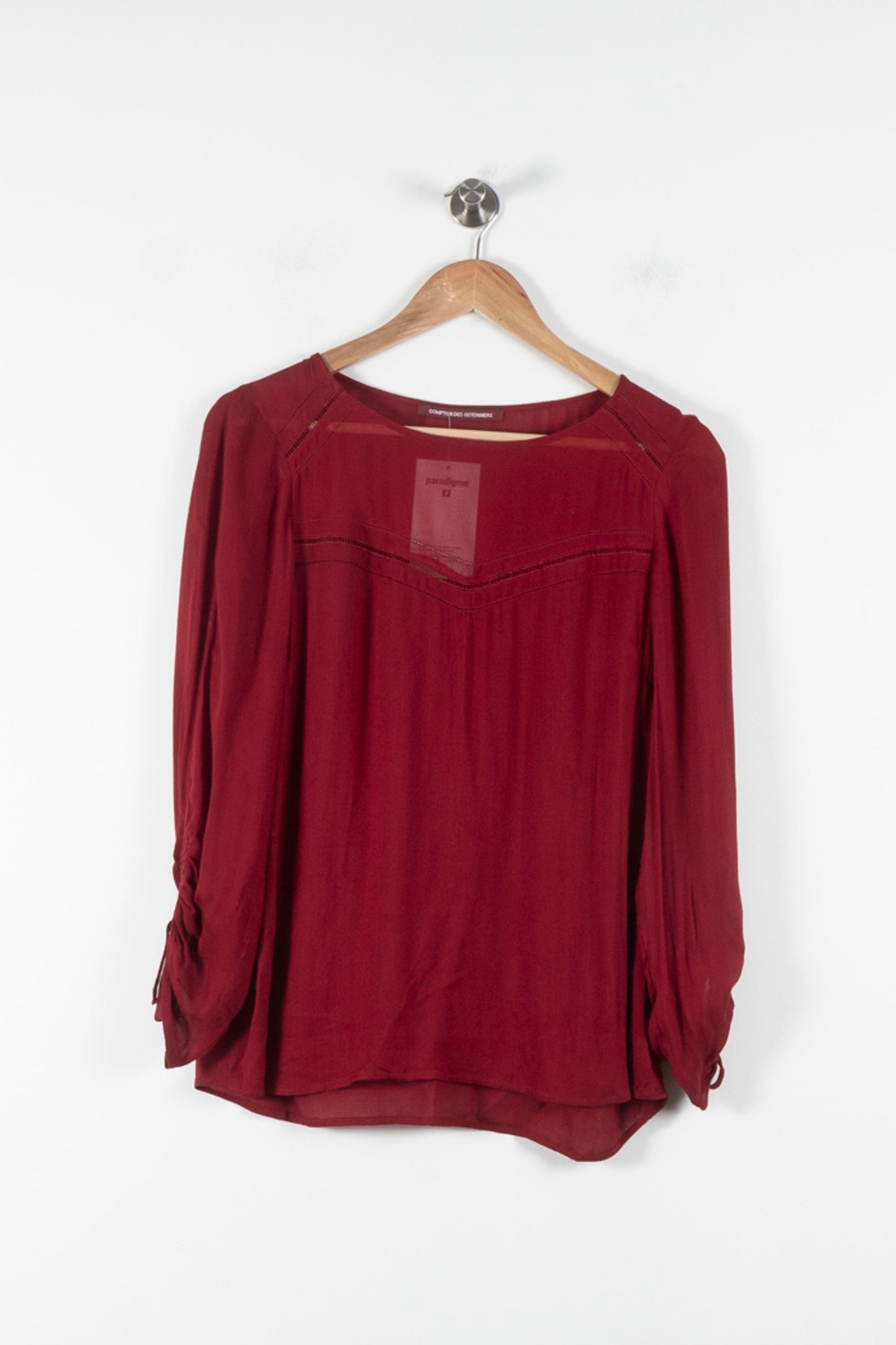 Blouse Bordeaux - Taille M/38