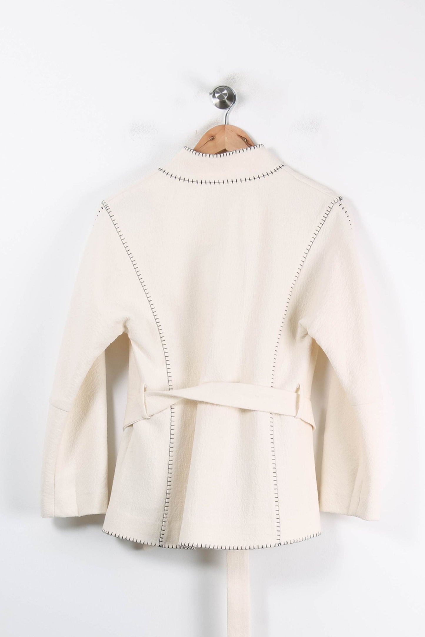 Veste Ceinturée Blanche - Taille S/36