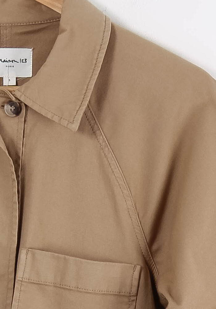 Surchemise Marron - Taille S/36