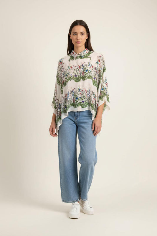 Blouse Multicolore - Taille TU