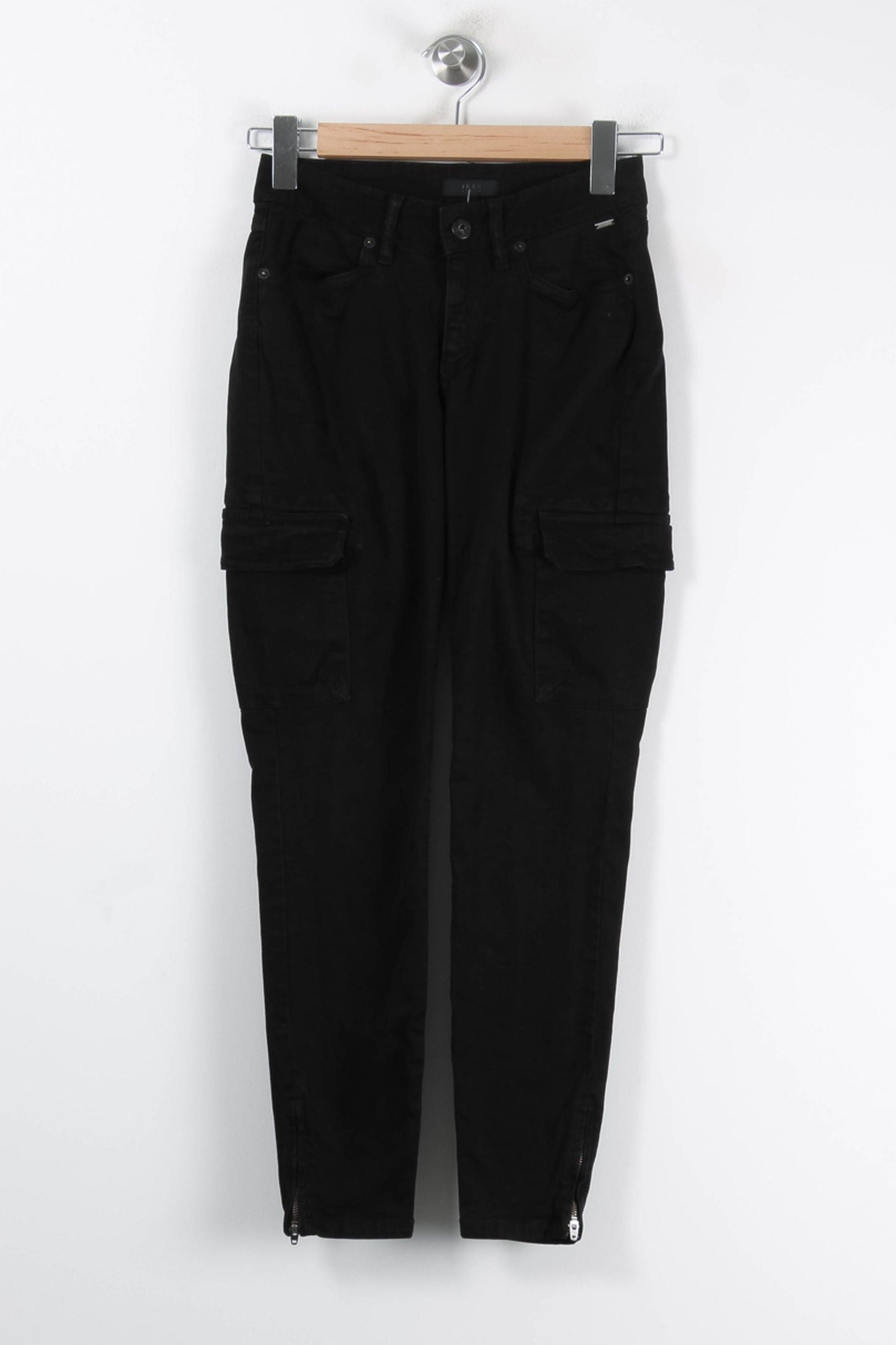 Jean Cargo Noir - Taille XS/34