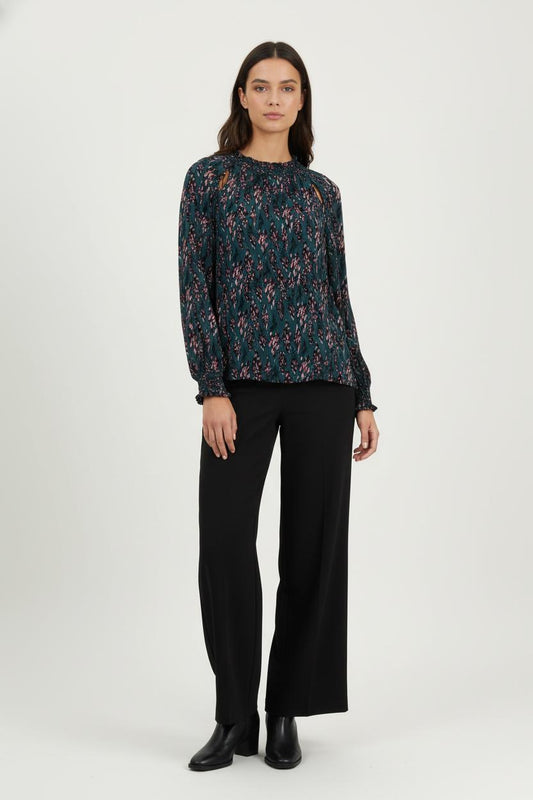 Blouse multicolore - Taille M/38