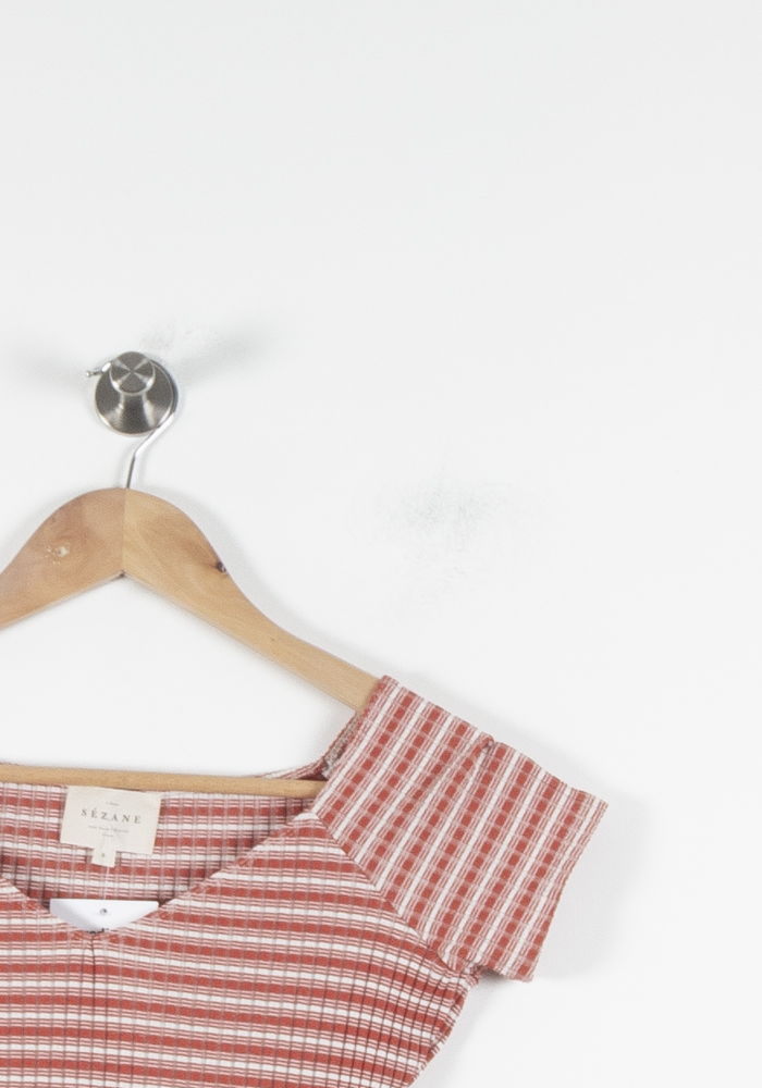 Body Rose et Blanc - Taille S/36