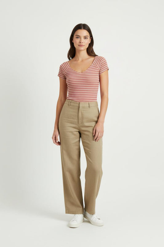 Body Rose et Blanc - Taille S/36