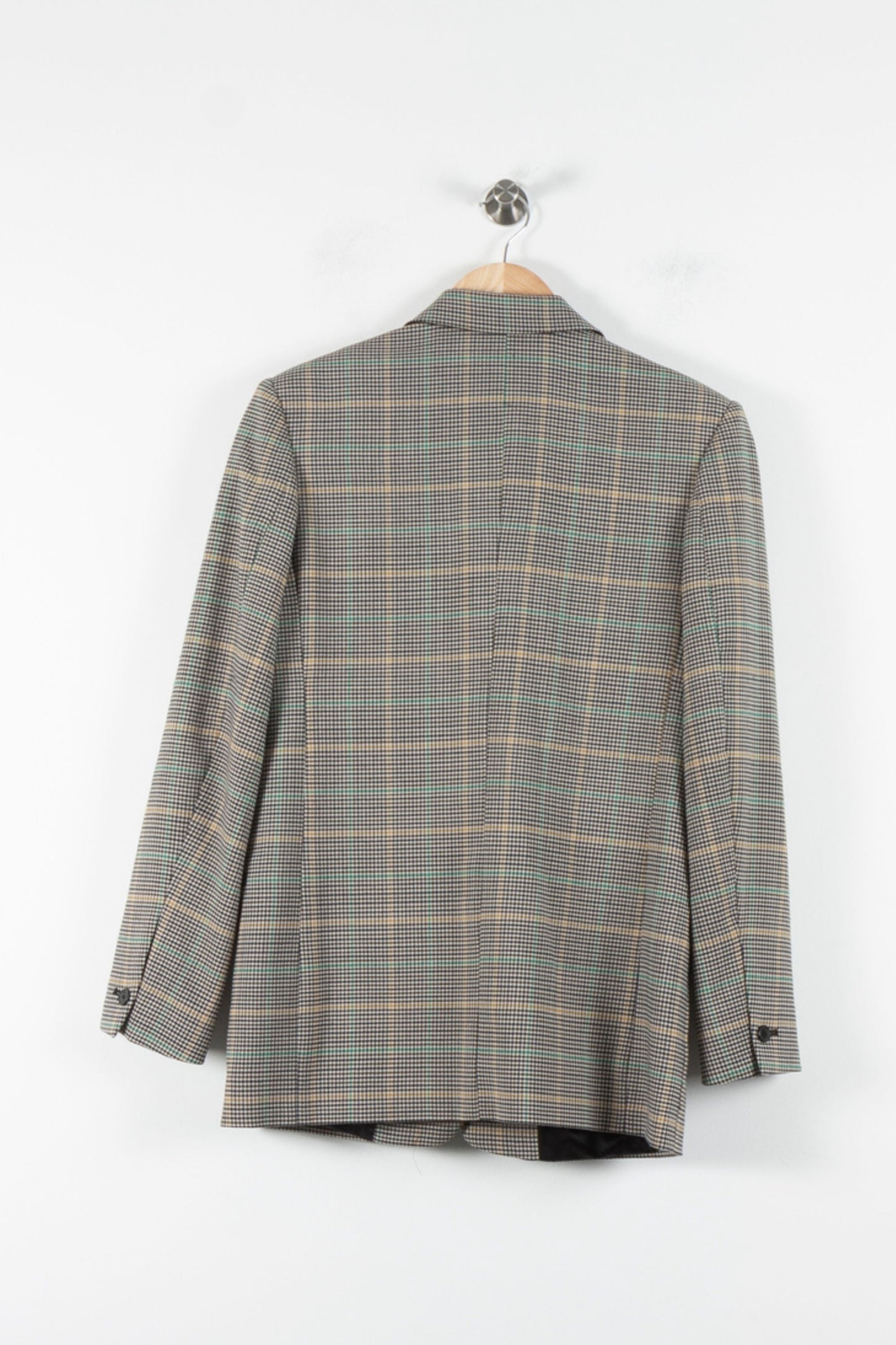 Blazer Gris à Carreaux - Taille S/36