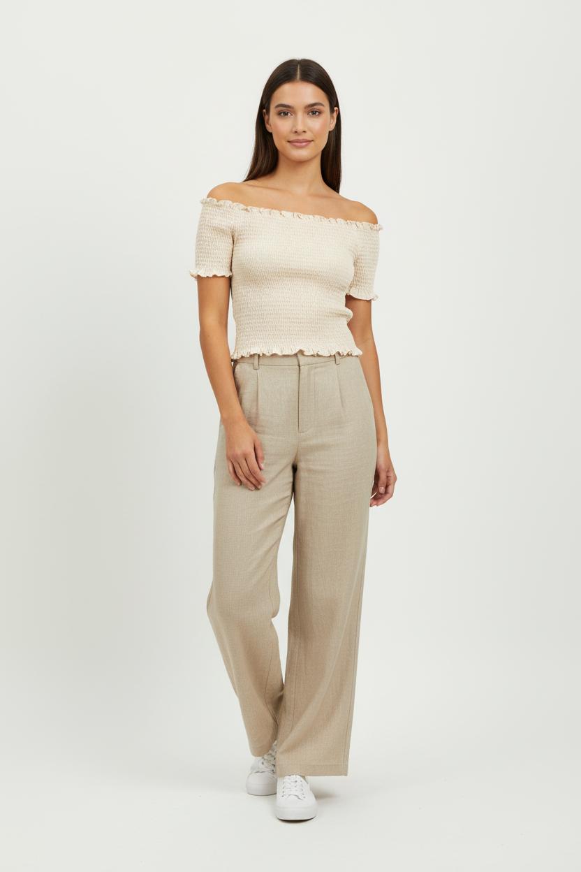 Top Jaune - Taille XS/34