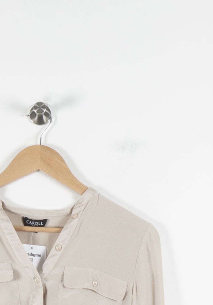 Blouse Beigе - Taille S/36