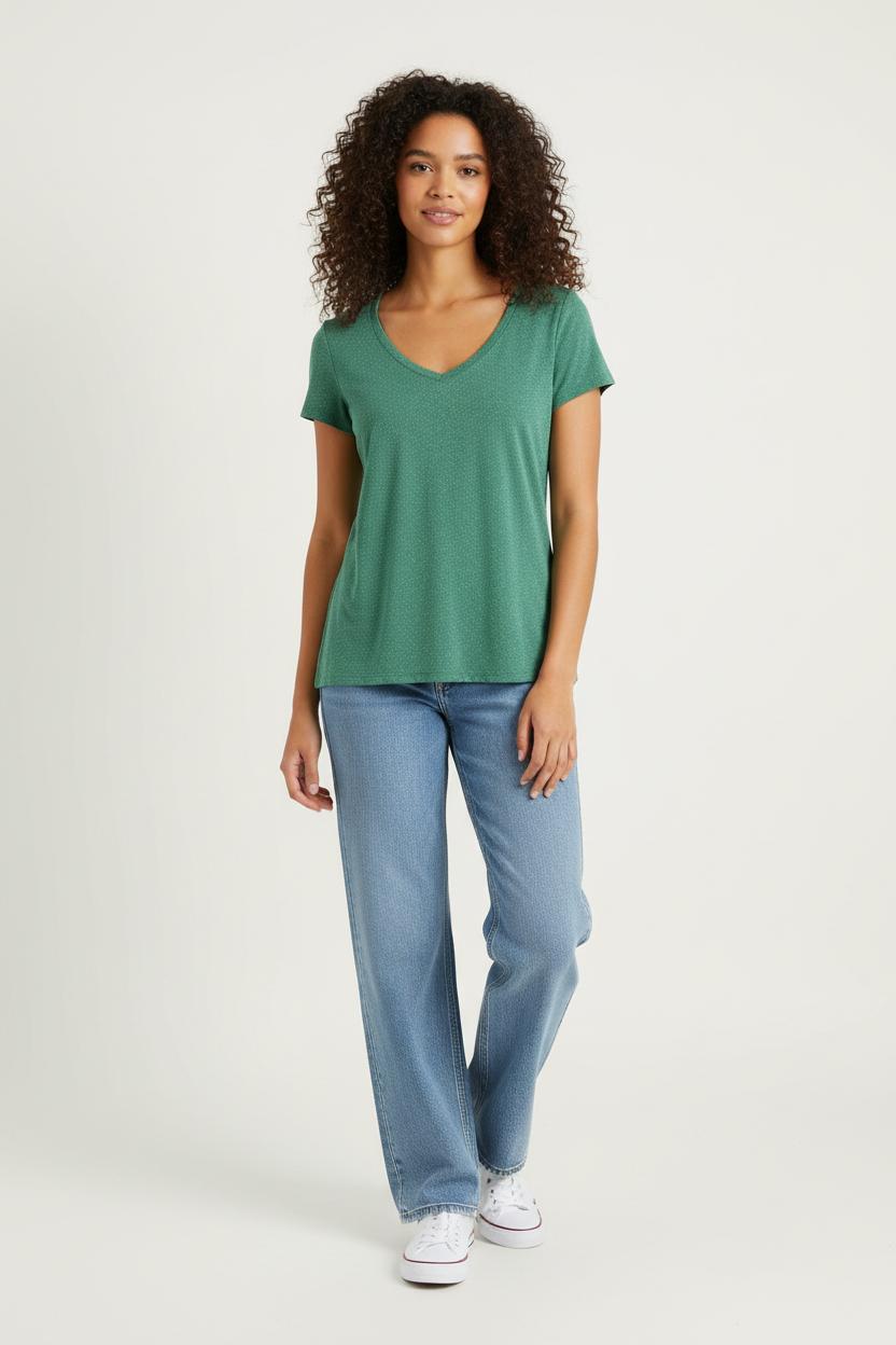 Tee-shirt Vert - Taille S/36