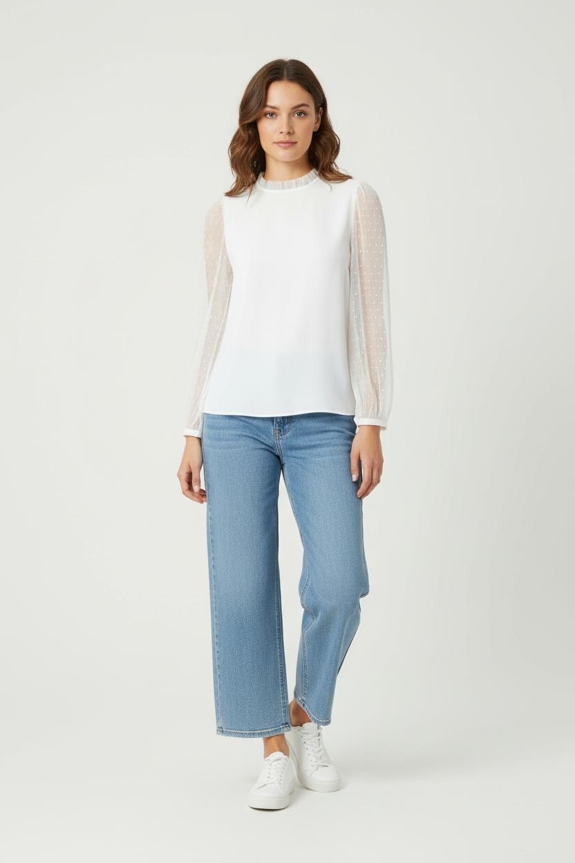 Blouse Blanche - Taille S/36