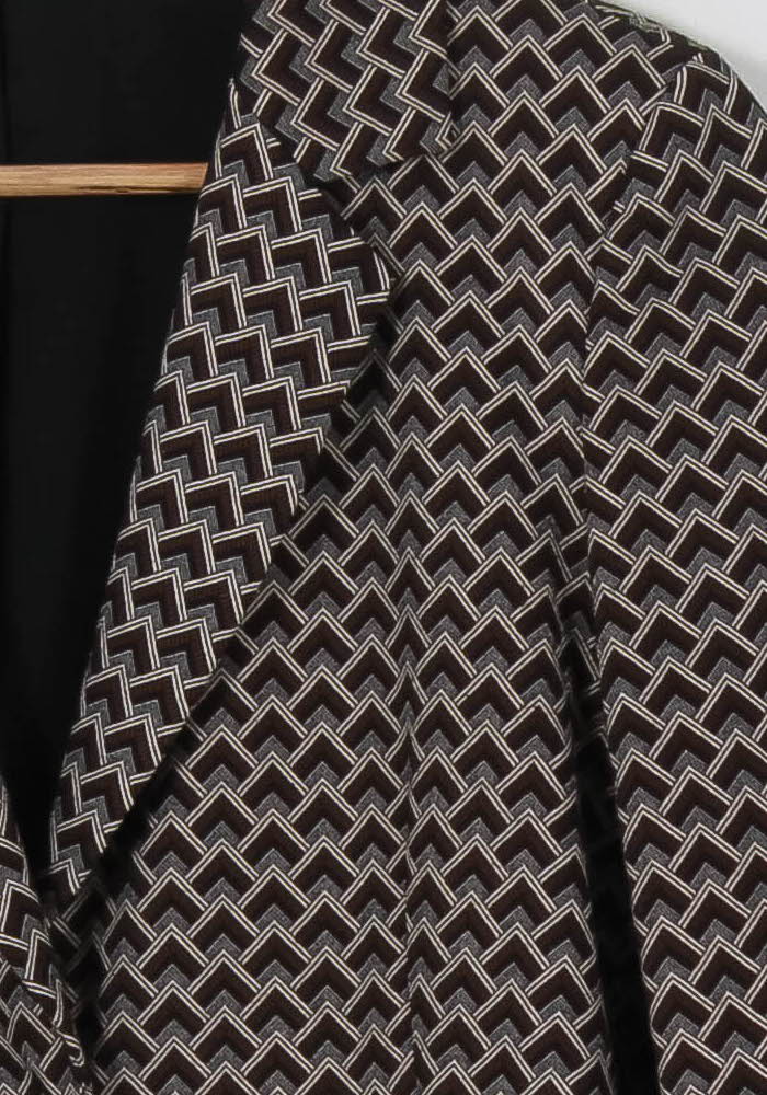 Blazer Marron et Noir - Taille S/36