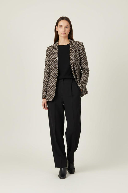 Blazer Marron et Noir - Taille S/36