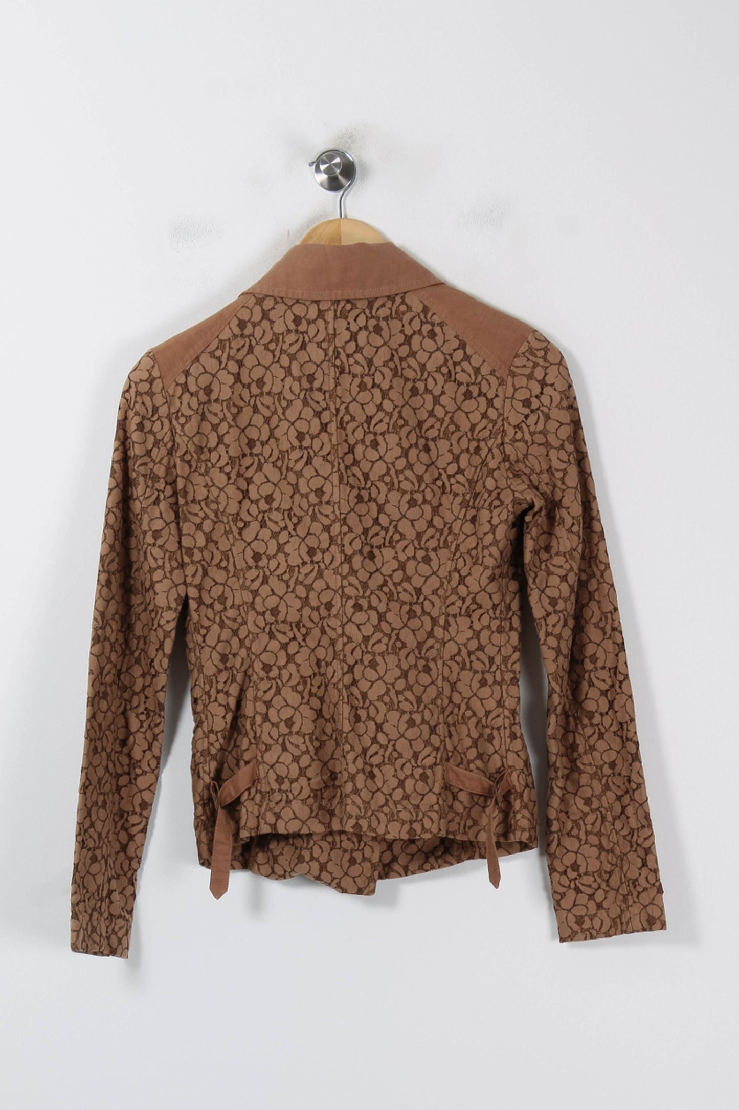 Veste Motard Marron - Taille S/36