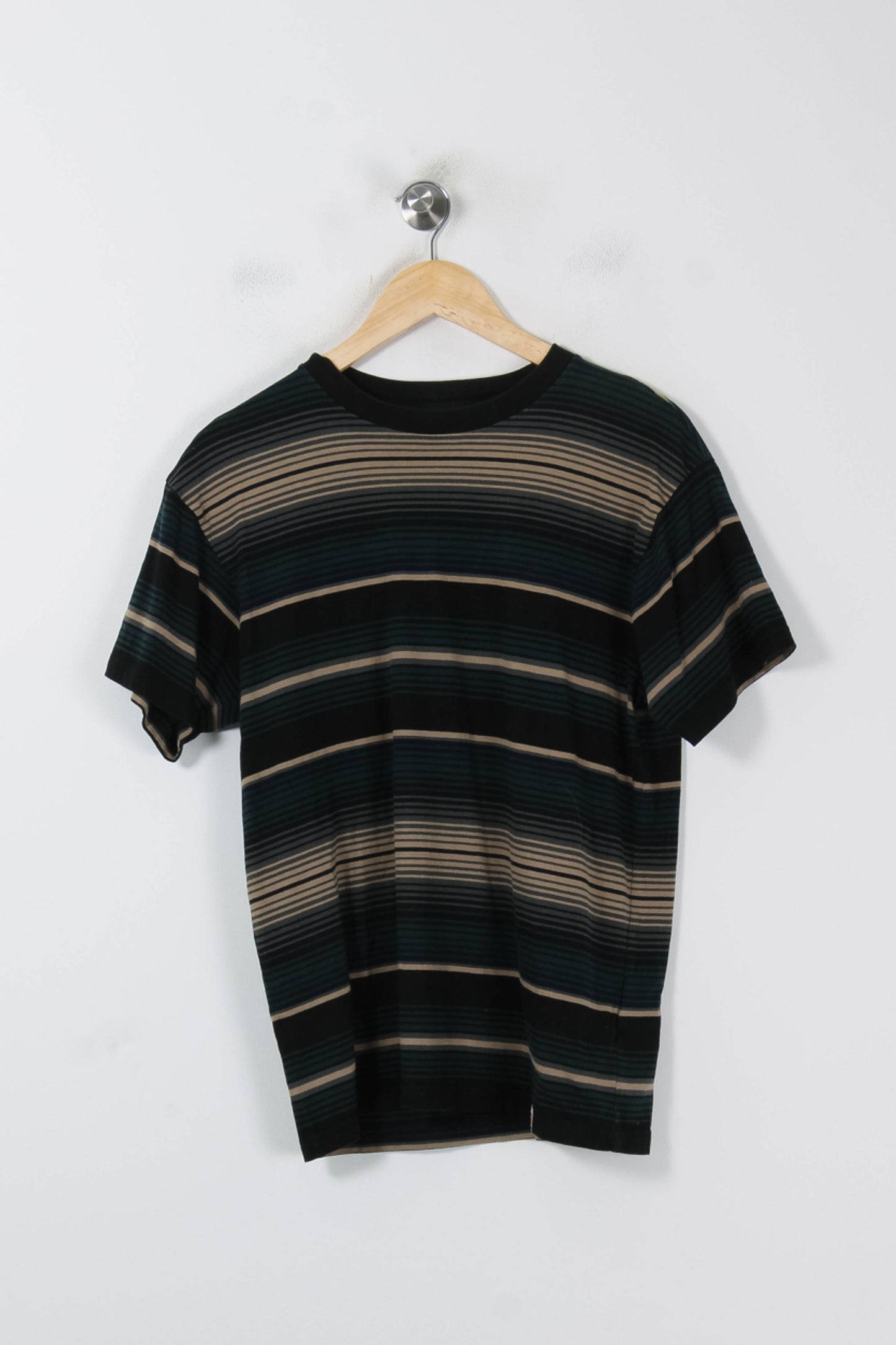 Tee-shirt Noir et Beige - Taille S/36