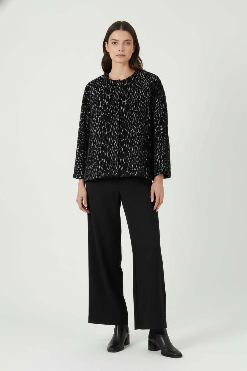 Veste Noire et Blanche - Taille XL/42