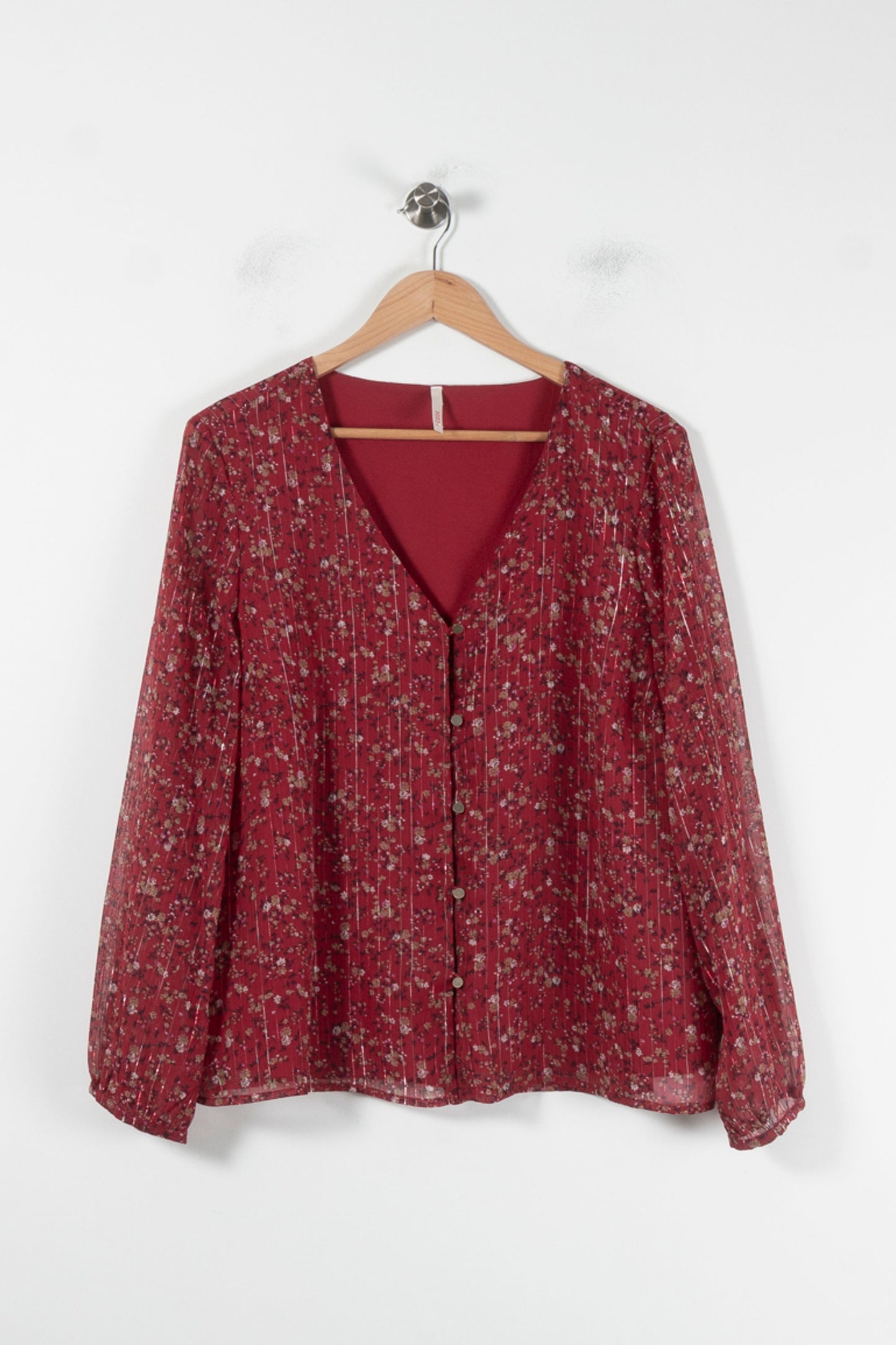 Blouse Rouge - Taille XXL/44